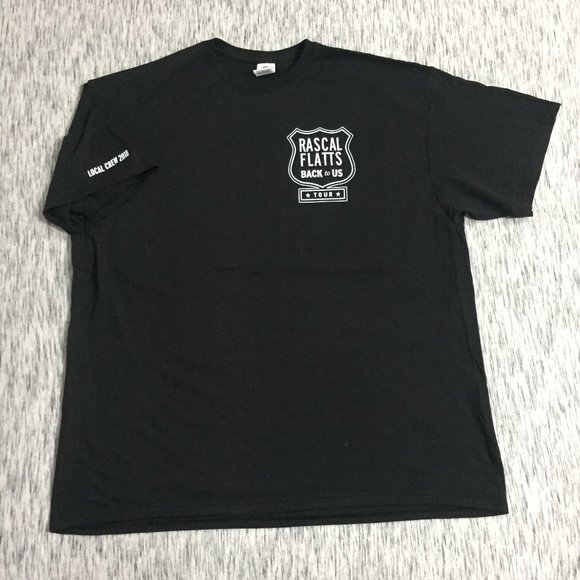 Other - Rascal Flatts Back to Us Tour Local Crew T-Shirt